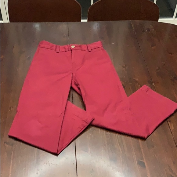 boys maroon jeans